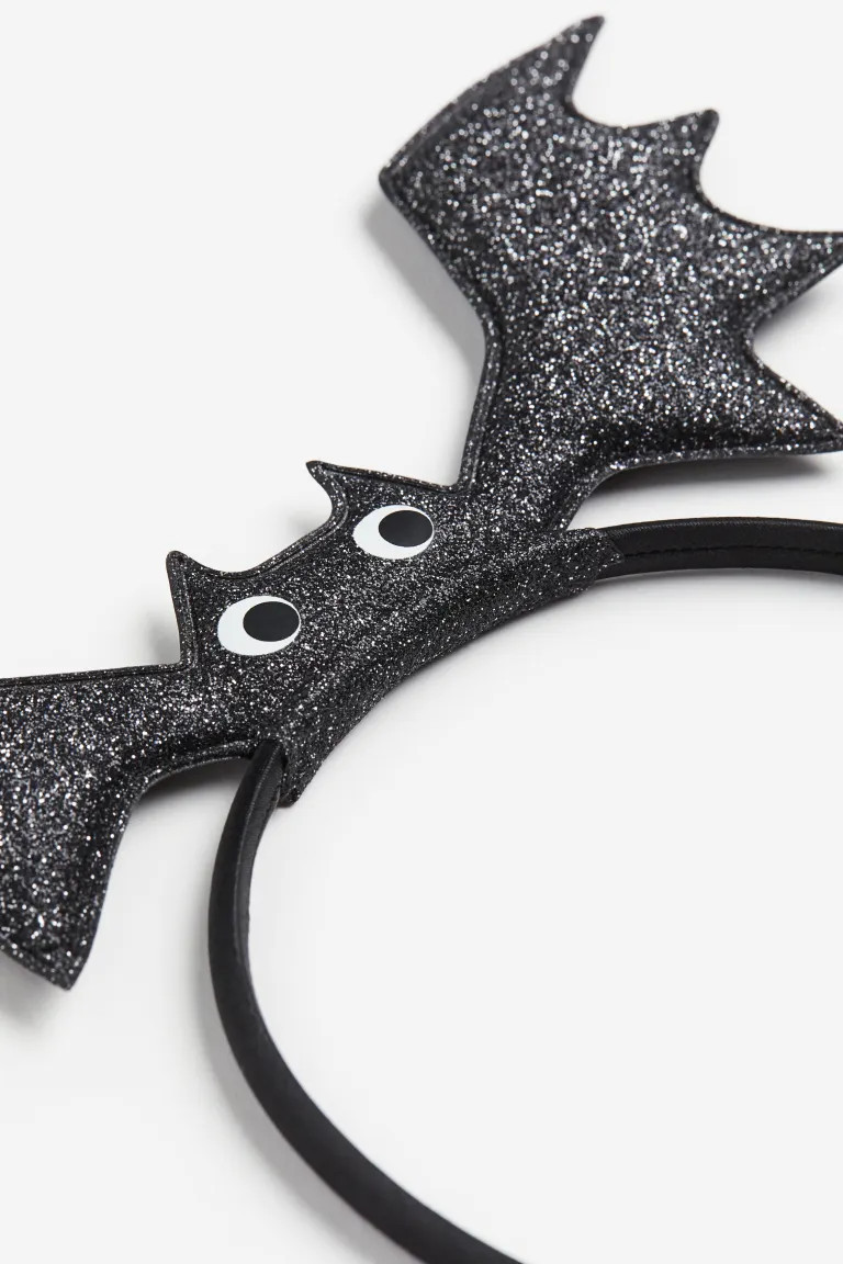 Halloween Hairband - Black/bat - Kids | H&M US | H&M (US + CA)