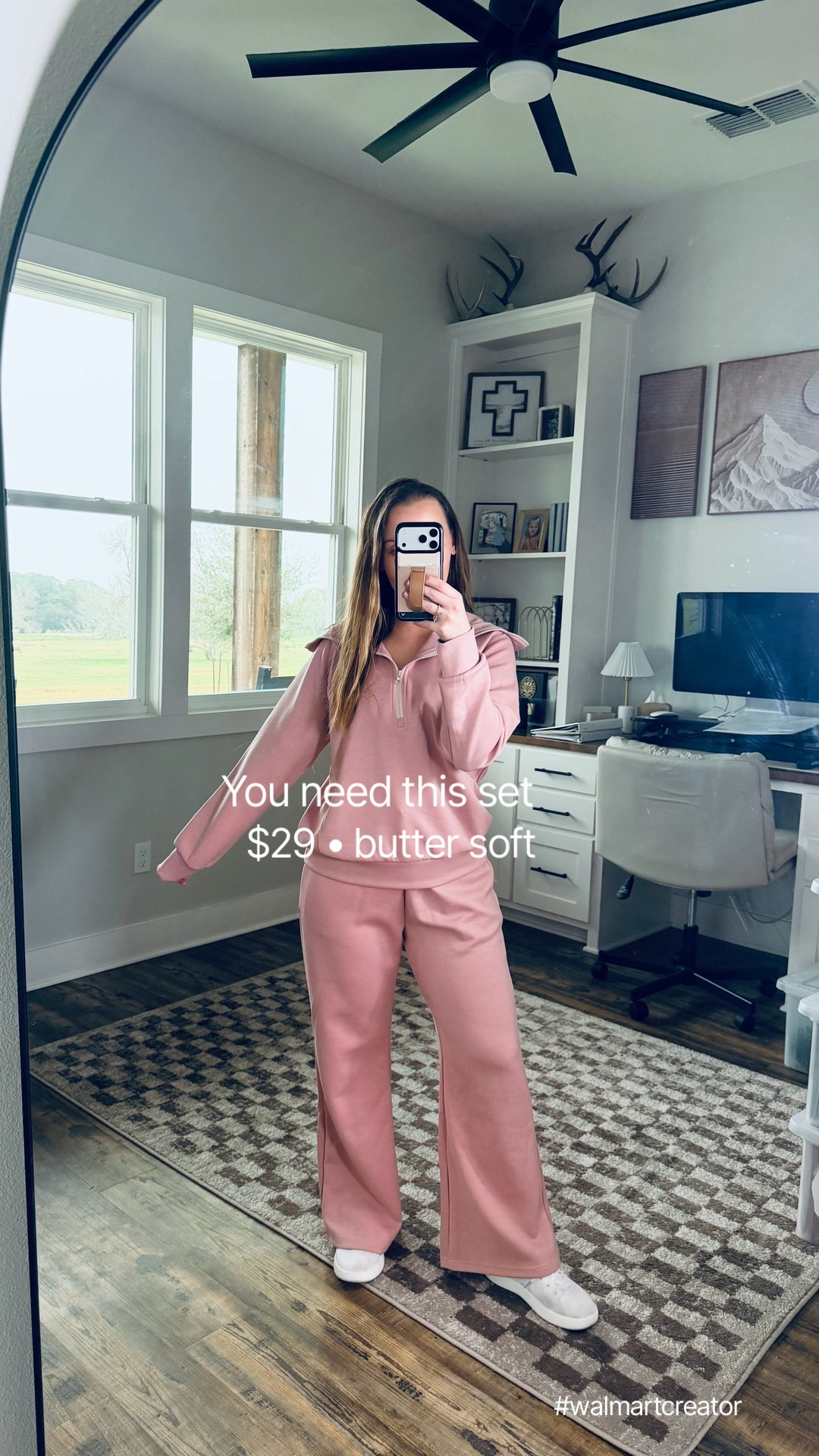 The Walmart set you need if comfortable in your style. So impressed with this set AND it is currently on sale at $29. 

#walmartfind #walmartcreator #cozyoutfit 

#LTKmomlife #LTKgrwm #LTKootd