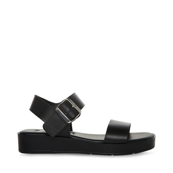 KEENAN BLACK LEATHER | Steve Madden (US)