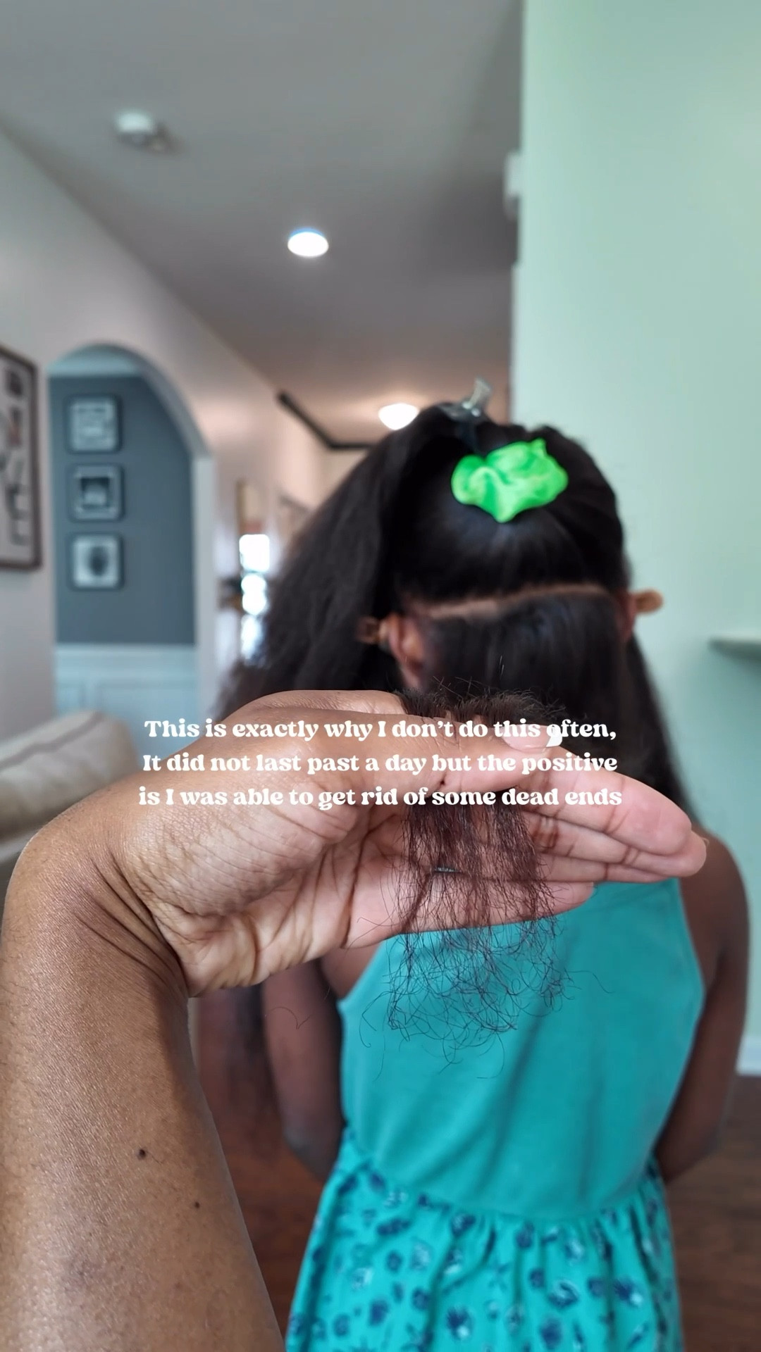 I don’t straighten or stretch her hair often because it does not last very long. Which I’m completely fine with! She did need a good trim so I was able to get that done because it has been quite a while. In the near future I want to take her to get it trimmed at the salon so it can be nice and even but for now this will do! ✨ 

#LTKStyleTip #LTKSeasonal #LTKBeauty