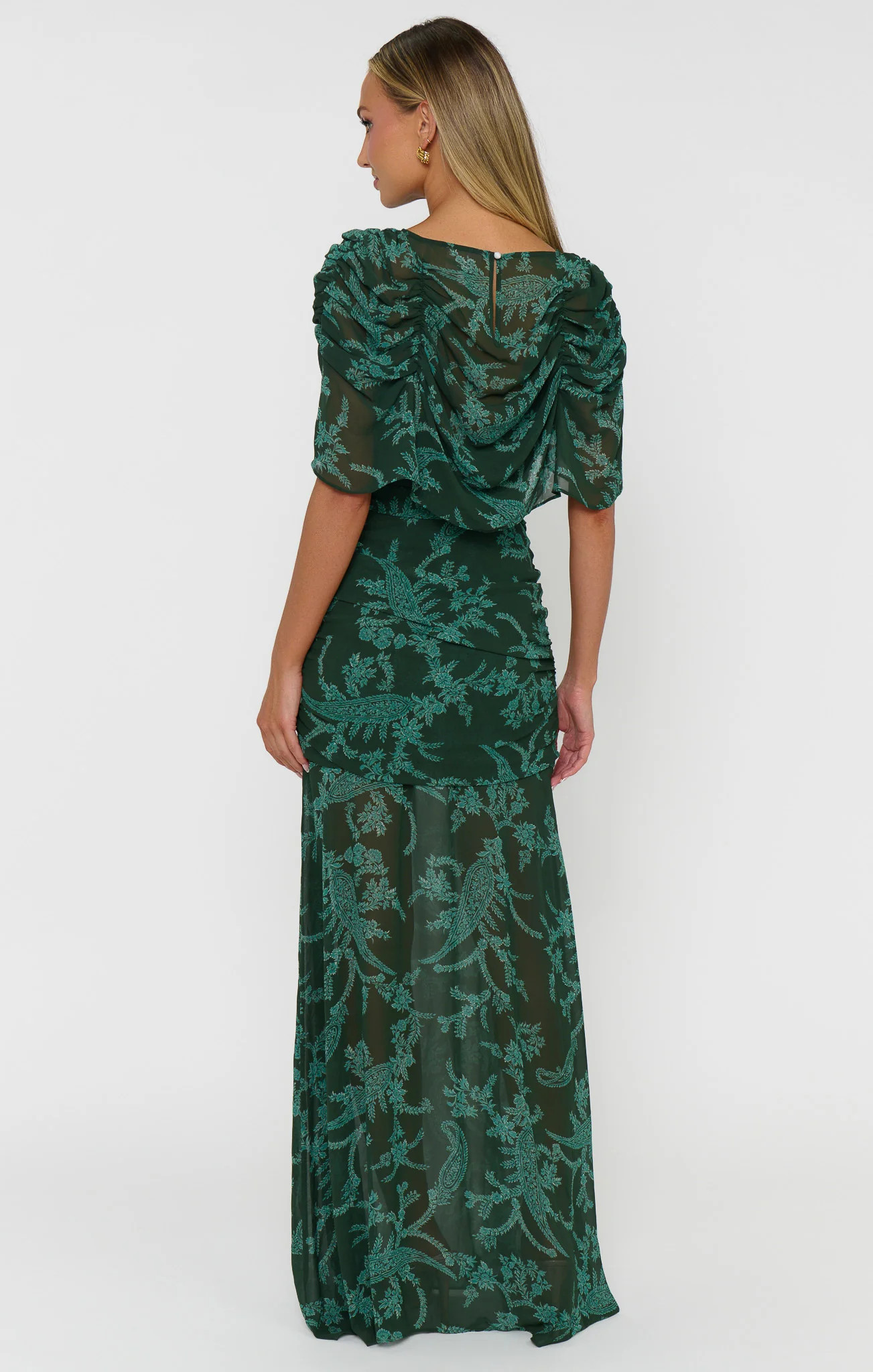 Chantelle Maxi Dress ~ Pine Green Paisley | Show Me Your Mumu