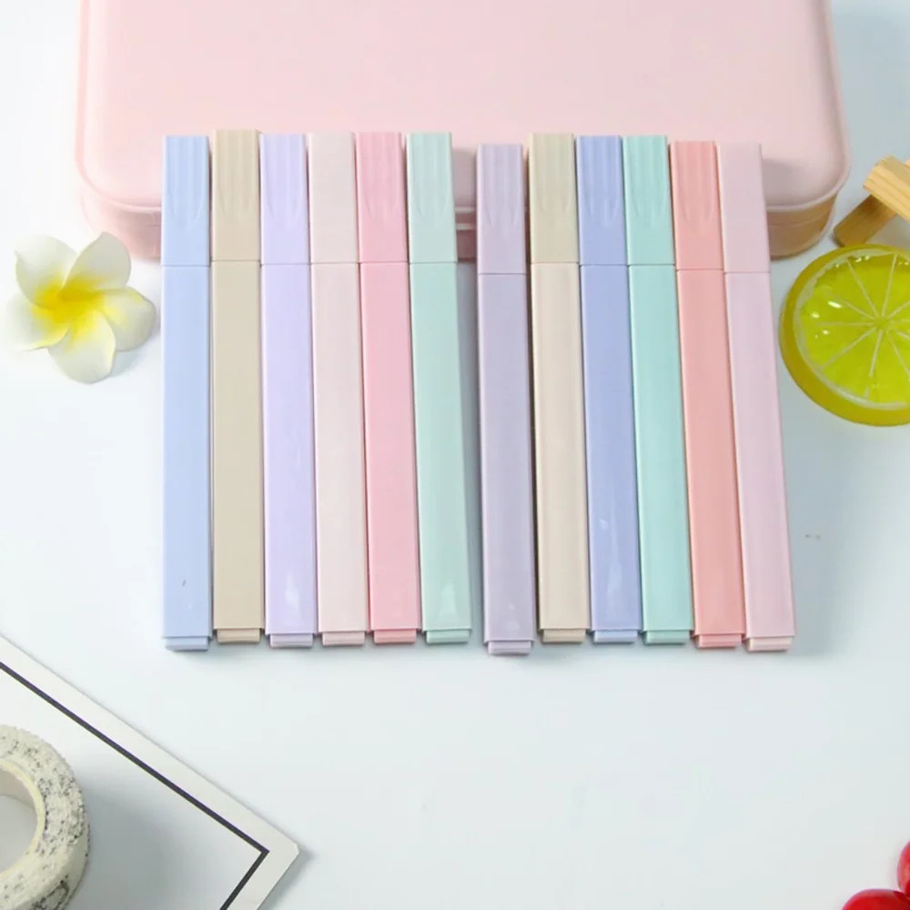 Stylish Highlighters, No Bleed-Through Design for Bible Highlighters, Pastel Marker Pens with Qui... | Walmart (US)
