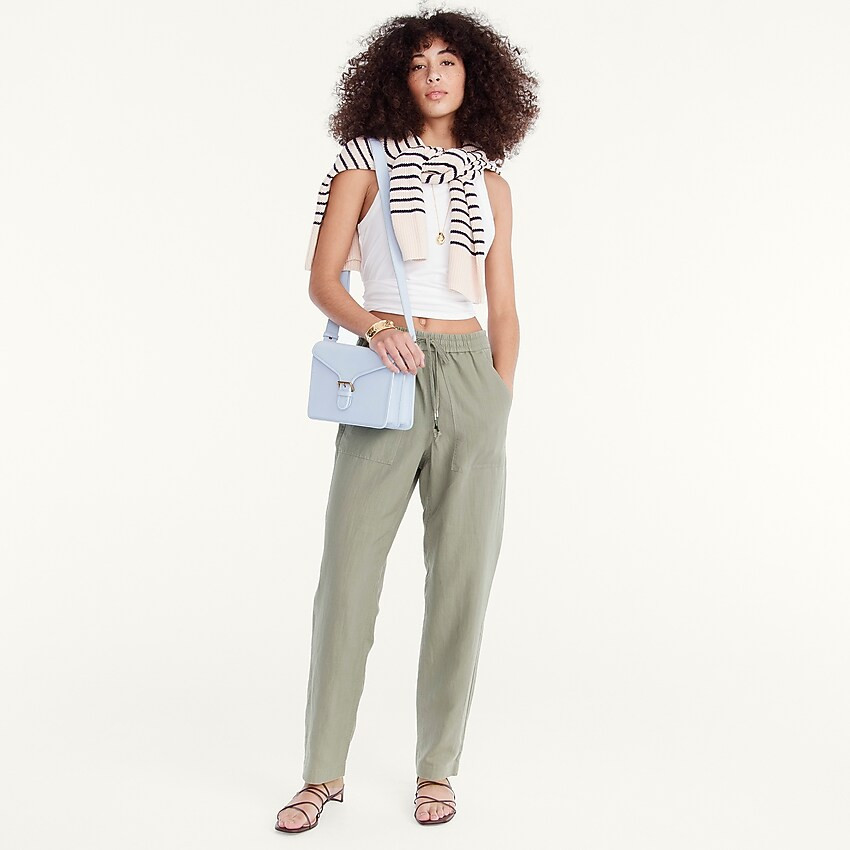 New seaside pant in linen blend | J. Crew US