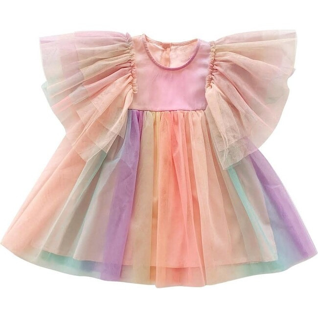 Sherbert Swirl Dress, Multi | Maisonette