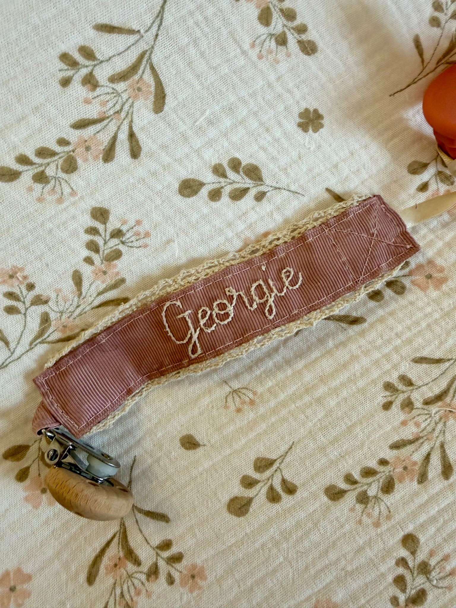 the cutest little personalized paci clip 💗 

#LTKKids #LTKBaby #LTKBump