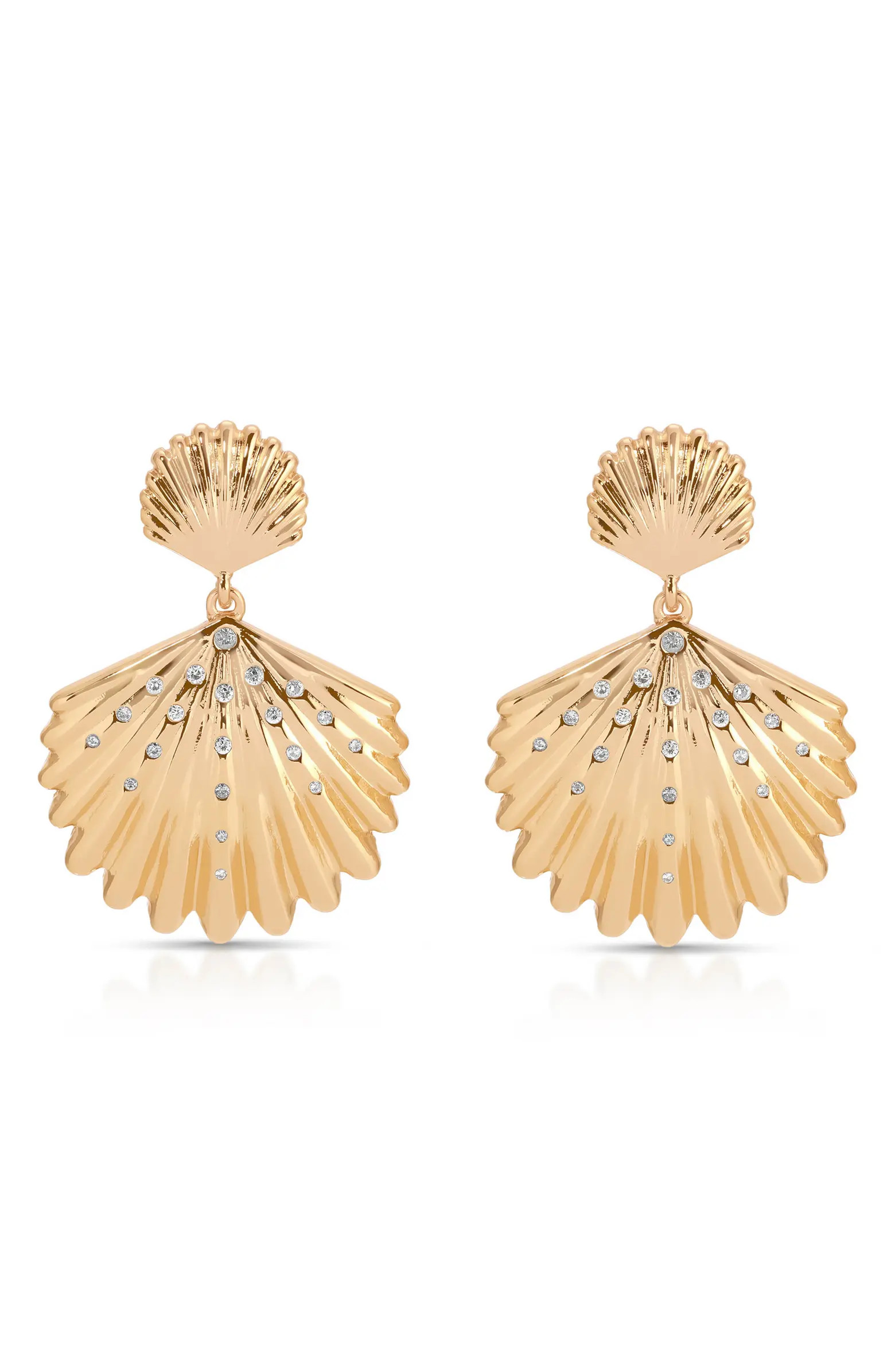 Sun Drenched Shell Drop Earrings | Nordstrom