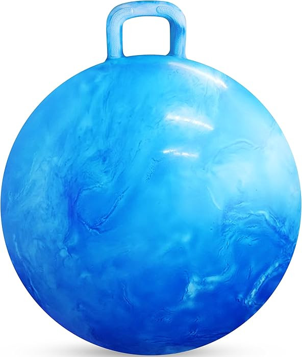 Bedwina Bouncing Ball for Kids – 20 Inch Hopper Ball with Handle and Pump | Fun & Durable Bounc... | Amazon (US)