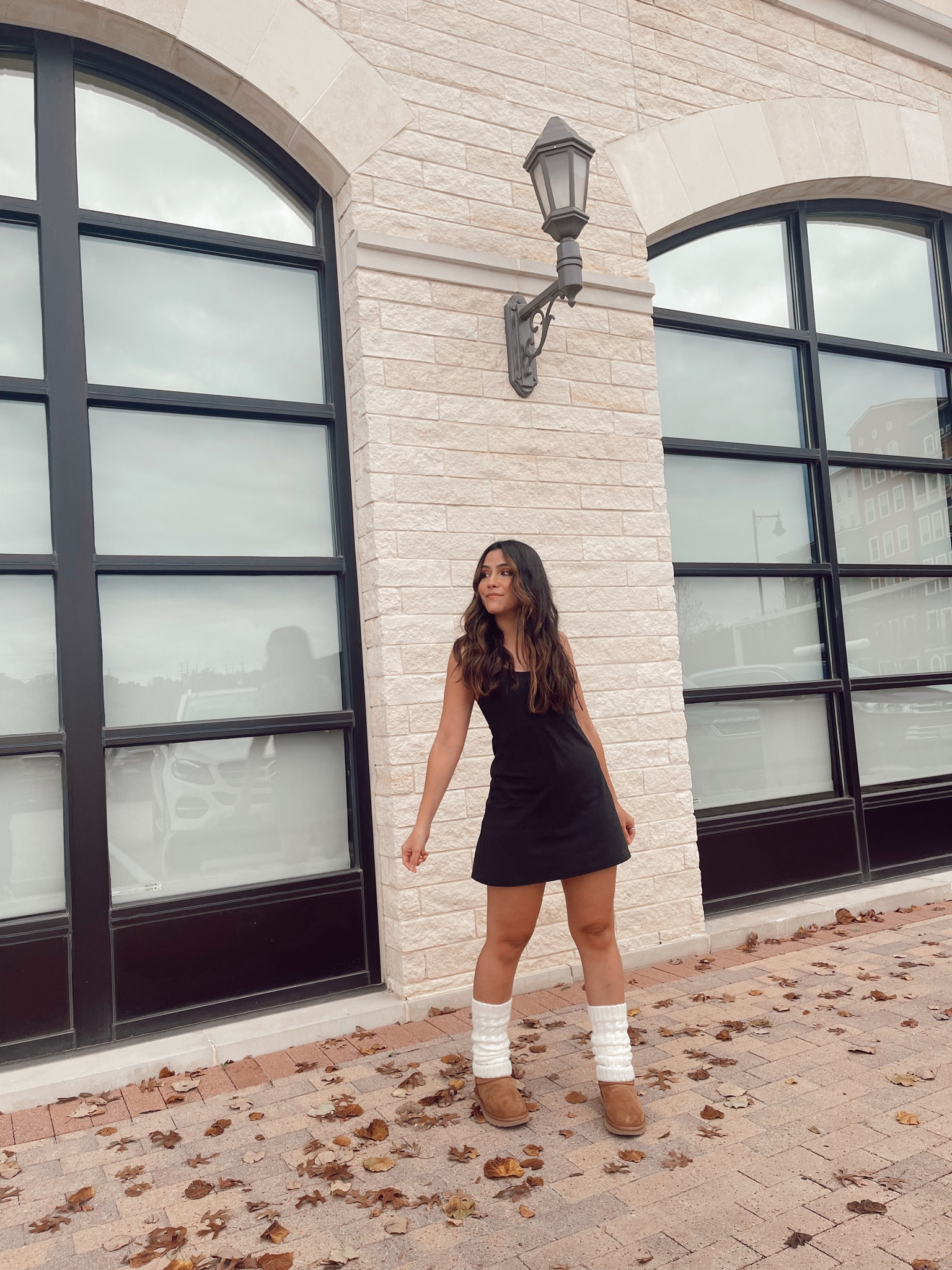 Winter outfit, leg warmers outfit 
Mini ugg outfit ideas 

#LTKstyletip #LTKshoecrush