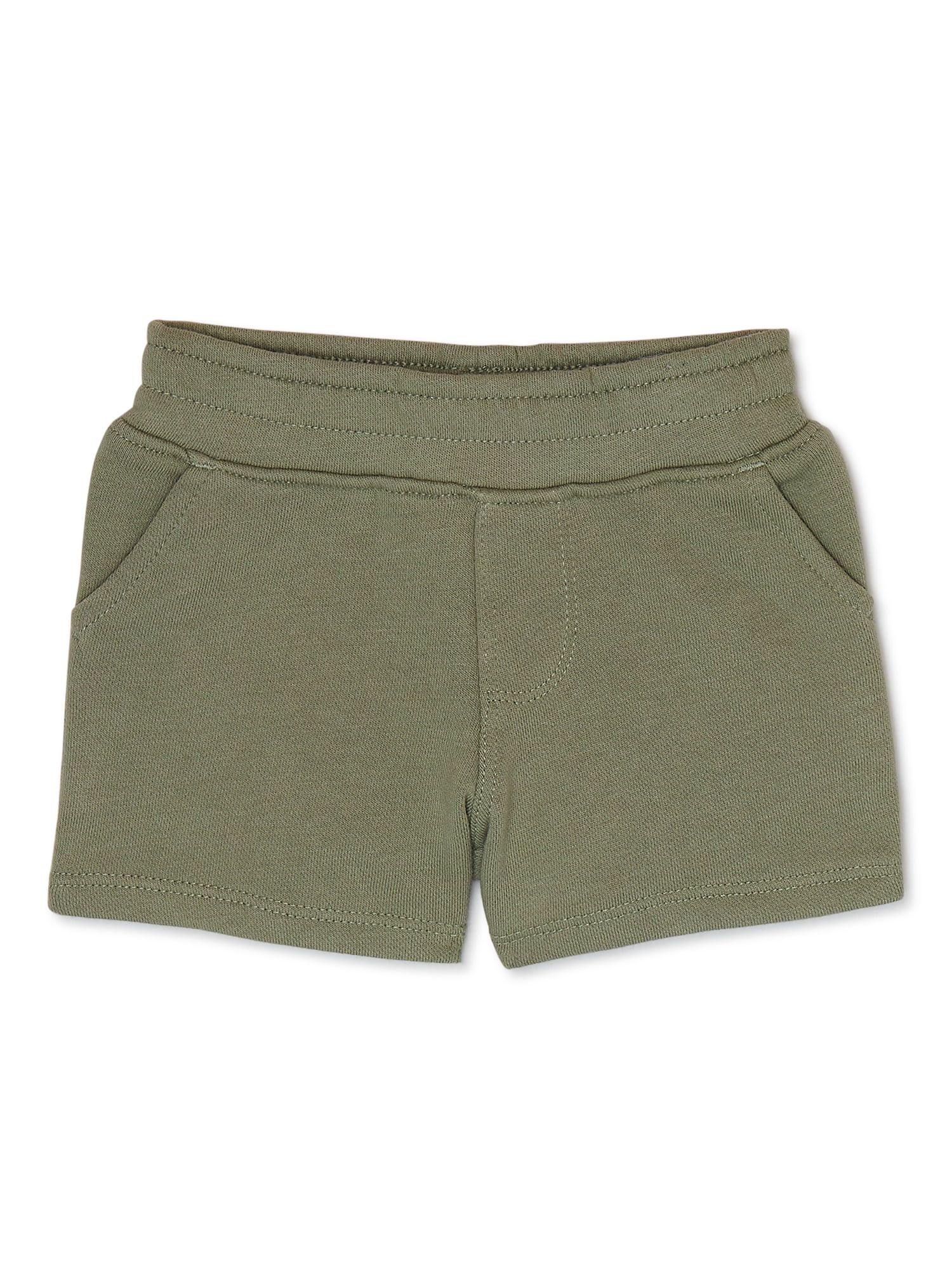 Garanimals Baby Boy Solid French Terry Shorts, Sizes 0-24 Months | Walmart (US)