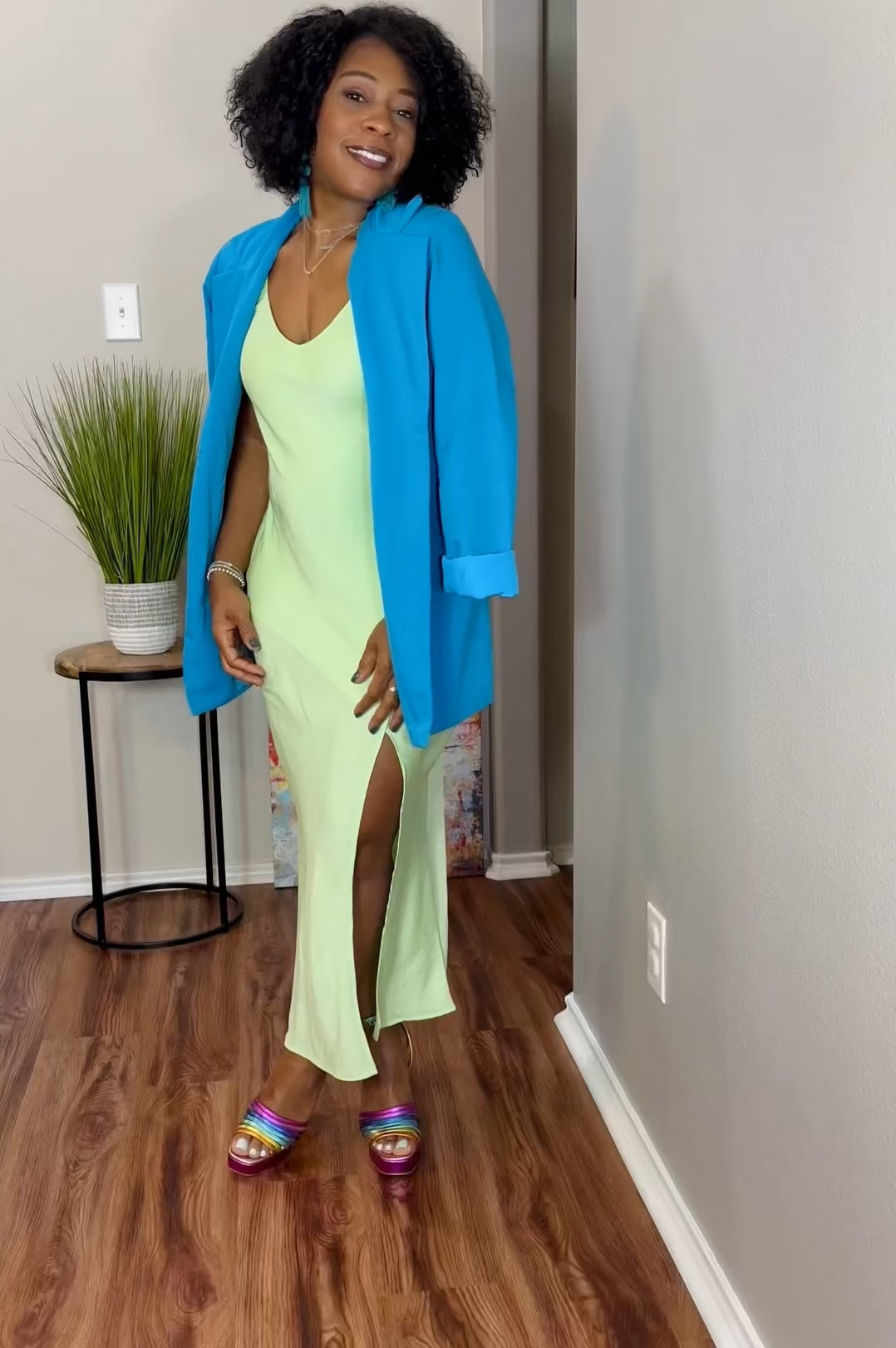 The perfect slip dress and it’s on sale. Versatile, comfy, and chic! #springdress #summerdress #workstyle

#LTKfindsunder50 #LTKover40 #LTKworkwear