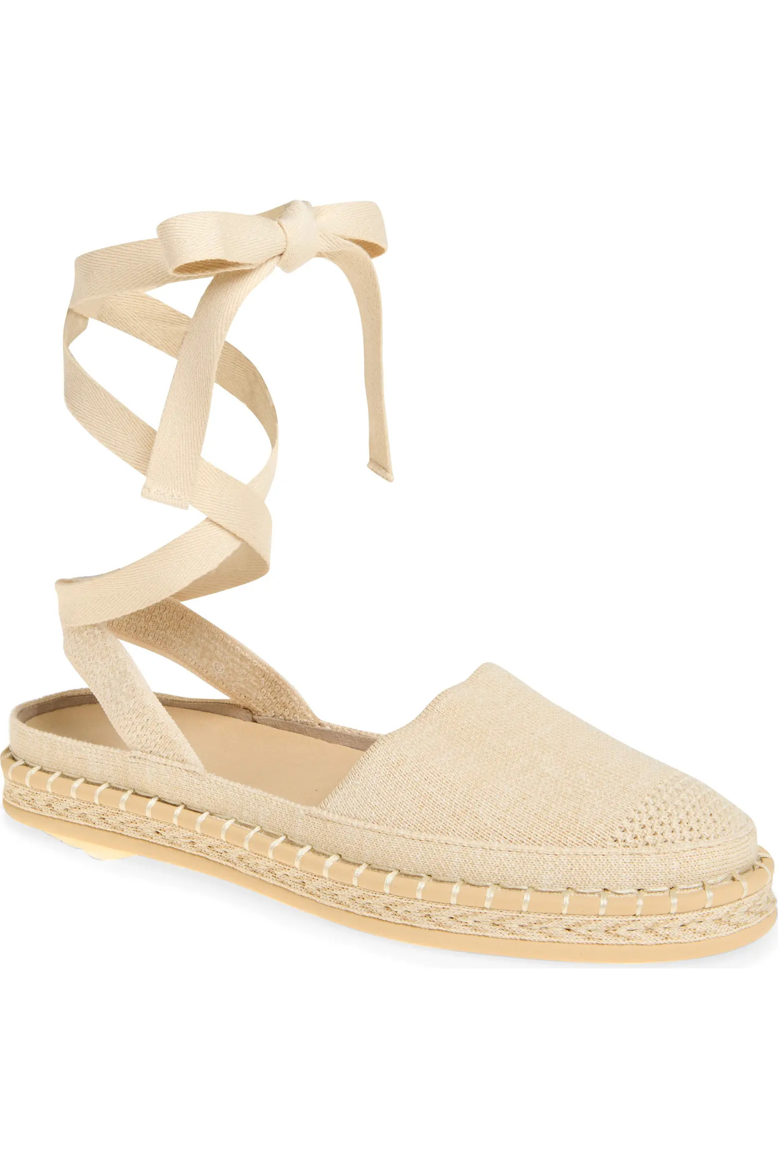 The d'Orsay Ankle Tie Espadrille Flat (Women) | Nordstrom | Nordstrom