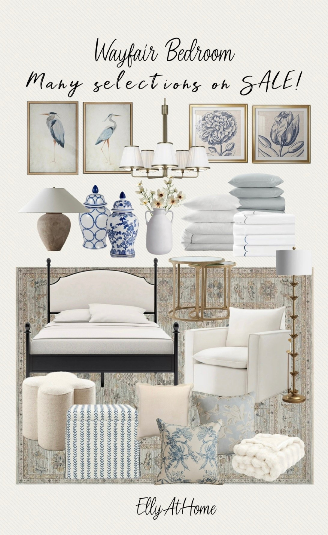 Bedroom refresh for spring! Shop beds, bedding, area rugs, accent chairs, home decor, lighting, wall art+ more! Free shipping. Wayfair classic home style. 

#LTKSaleAlert #LTKHome