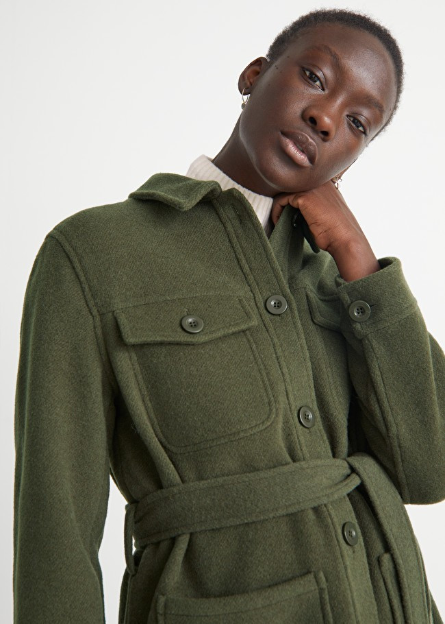 Belted Overshirt Jacket | & Other Stories (EU + UK)