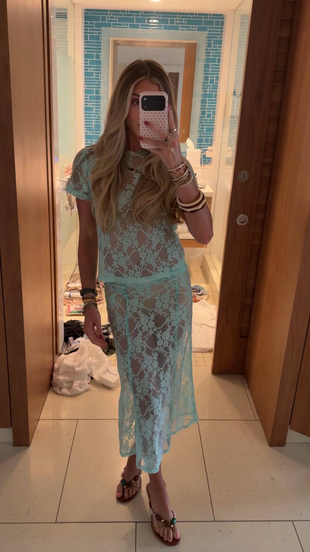 pretty much a full amazon look for dinner tonight and this one is so fun the lace sheer matching set. My set is from Le Bop @Shopbop from amazon size XXS in top and XS in skirt. My undergarments are @skims bra and @Tommy John boyshorts. My bag is rented Prada from @Vivrelle my code is SLOANEVOSEN. 

#bahamasoutfits #vacationoutfit #sheerdress #outfitofthenight #ootd @Amazon Fashion @Shopbop     @Vivrelle     @Tommy John   @SKIMs

#LTKootd #LTKTravel #LTKdayinmylife