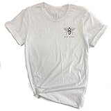 Bee Kind Women's Unisex Short Sleeve Bumble Bee Be Kind Graphic Tee Shirt | Amazon (US)