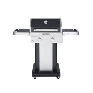 2-Burner Propane Gas Grill in Black | The Home Depot