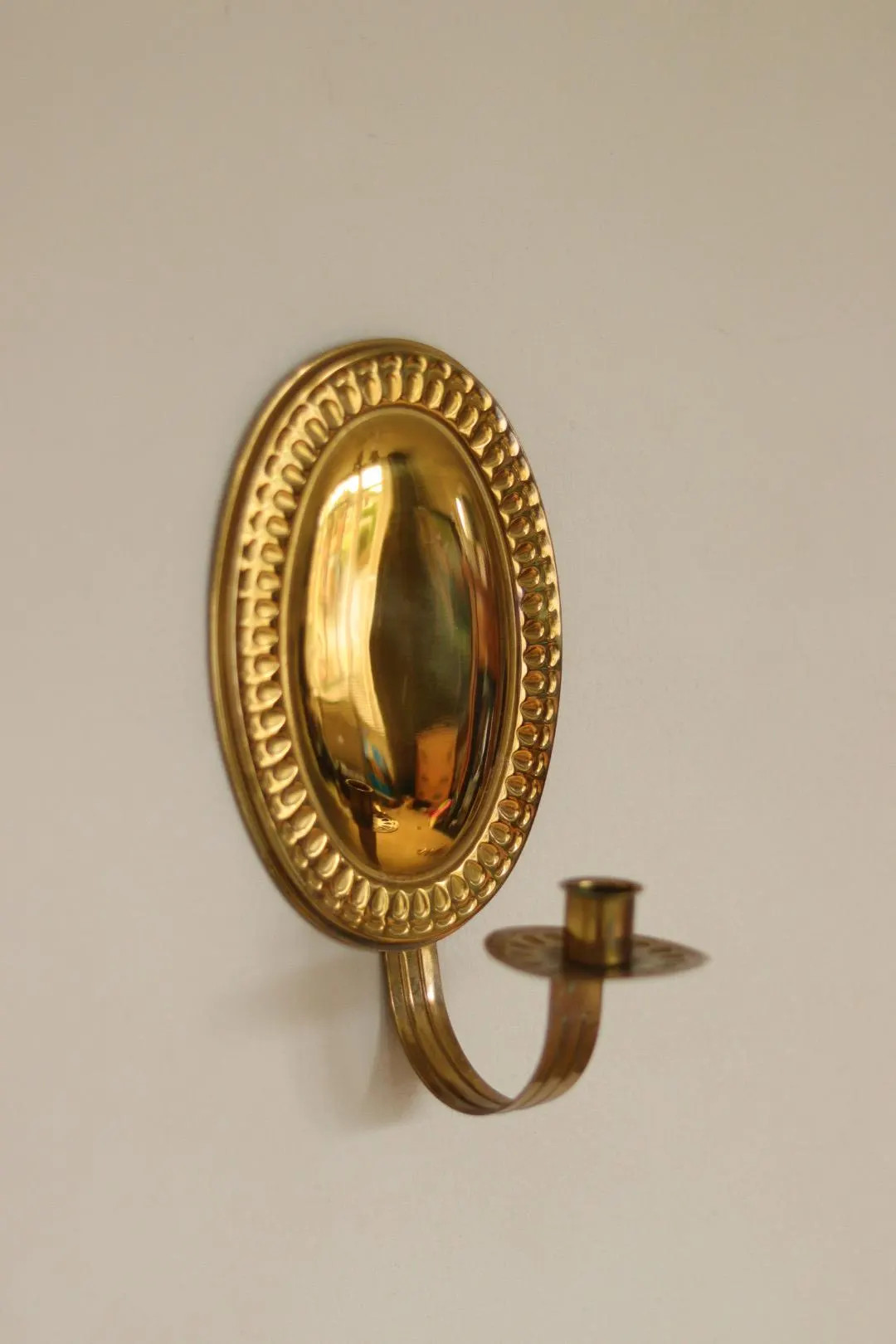 SINGLE Mid Century Swedish Brass Sconce | Etsy (Global)