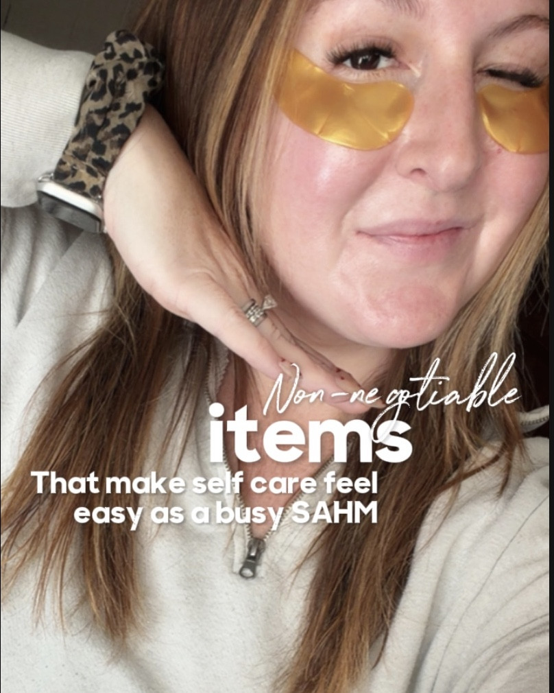 Hot take: self care isn’t just a bubble bath🫧

It’s red light while the kids watch a show.
Whitening strips during emails.
At-home nails after bedtime.

I put together all of my favorite low-effort essentials that keep me feeling like myself✨

Busy SAHM… still me🫶

#LTKselfcare #LTKBeauty #LTKmomlife