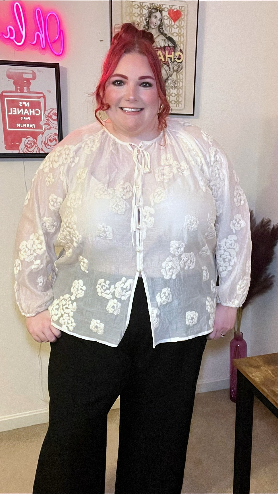 GORGLITTER Plus Size Floral Embroidered Lace Peasant Blouse Try On

#LTKPlusSize #LTKHoliday #LTKSeasonal