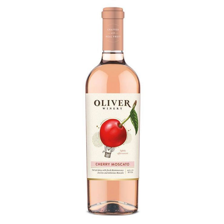 Oliver Cherry Moscato - 750ml Bottle | Target