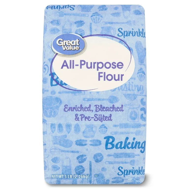 Great Value All-Purpose Flour, 5LB Bag - Walmart.com | Walmart (US)