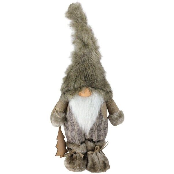 16" Nature's Luxury Decorative Christmas Gnome with Ornament Tabletop Figure | Bed Bath & Beyond