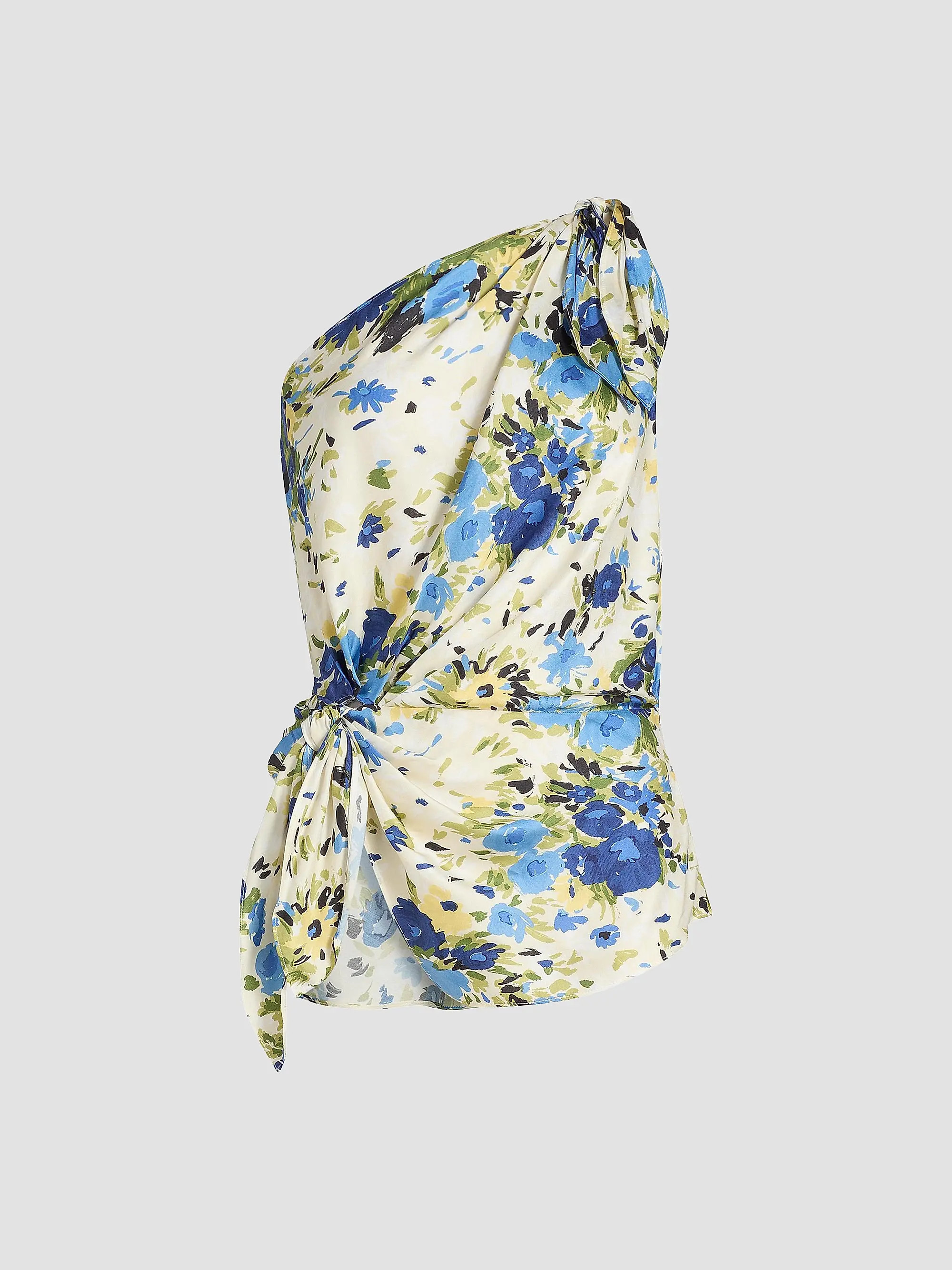 Eliana Floral Tie-Detail Top | Saks Fifth Avenue
