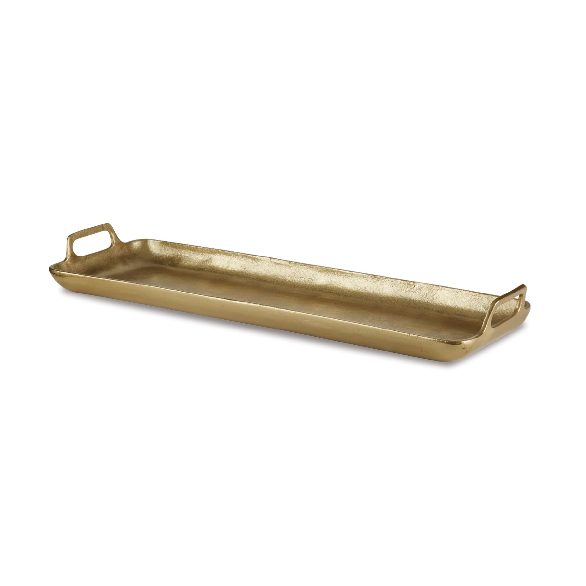 Signature Design by Ashley Posy Contemporary Decorative Metal Serving Tray with Handles, Display ... | Amazon (US)