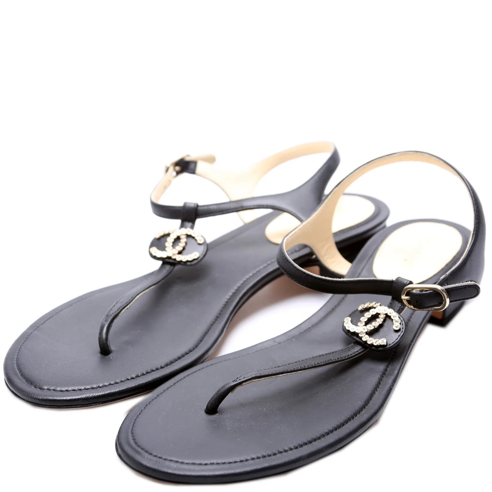CC T Strap Sandals Size 39 | Keeks Designer Handbags