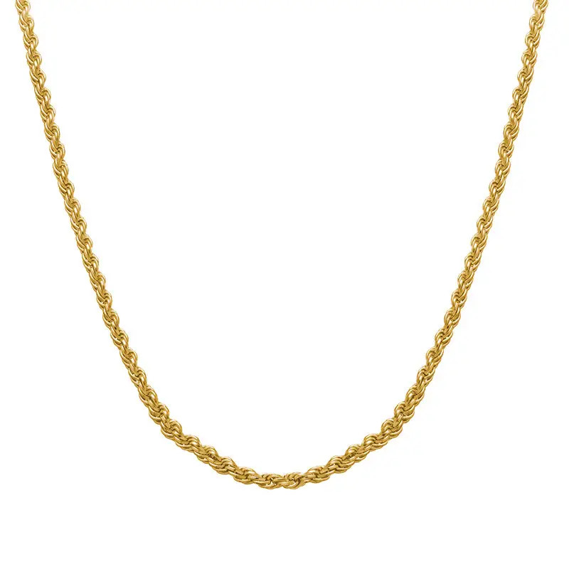 Rope Chain - Gold Plated | MYKA