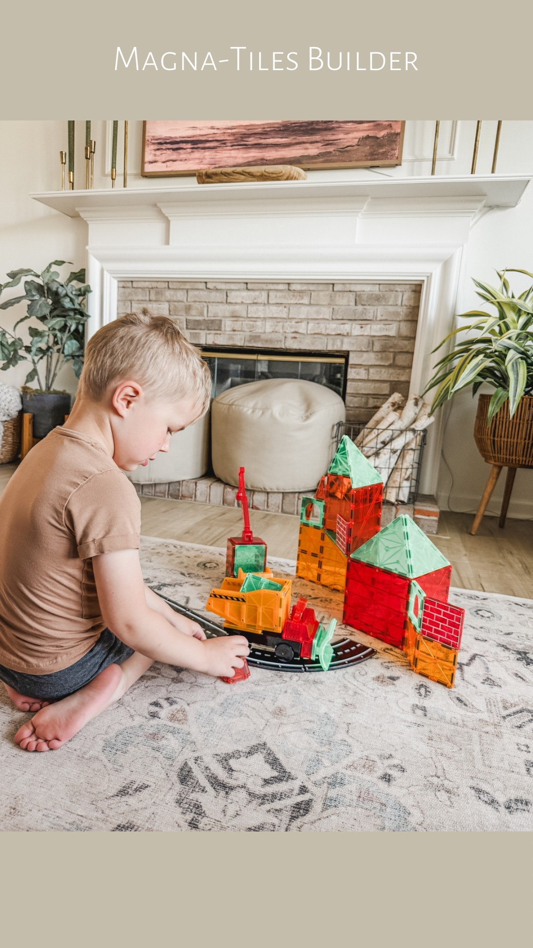 Our newest MAGNA-TILES set and we are loving it! Little builders 

#LTKKids