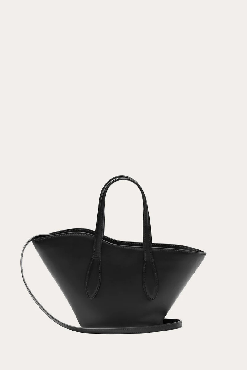 Open Tulip Tote Micro Black - 30% off | LITTLE LIFFNER