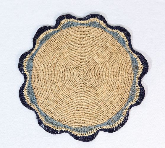 Anina Round Placemat, Set of 4 | Pottery Barn (US)