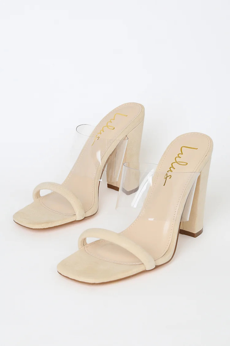 Arianna Camel Suede High Heel Sandals | Lulus