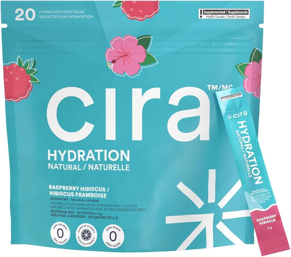 Cira Hydration Electrolytes Packets - Cira x Alicia McCarvell's Electrolyte Powder, Sugar Free w/... | Amazon (CA)