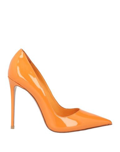 Le Silla Woman Pumps Orange Size 5.5 Leather | YOOX (US)