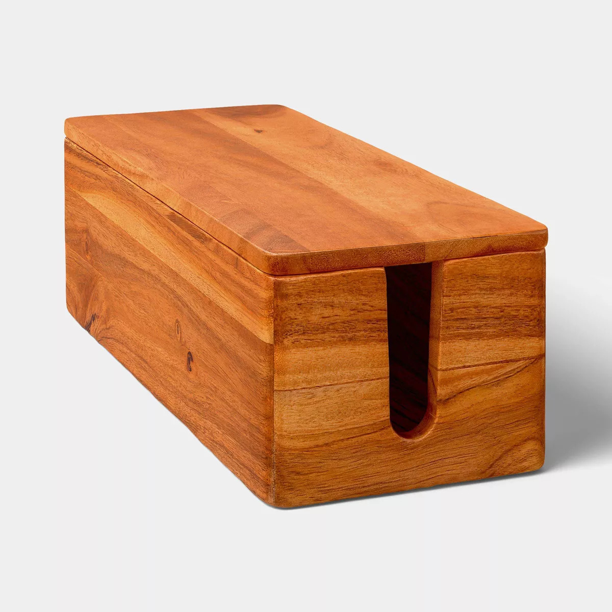 Wood Cable Management Box - Threshold™ | Target