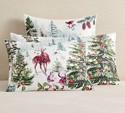 Winter Enchanted Forest Sham | Pottery Barn (US)
