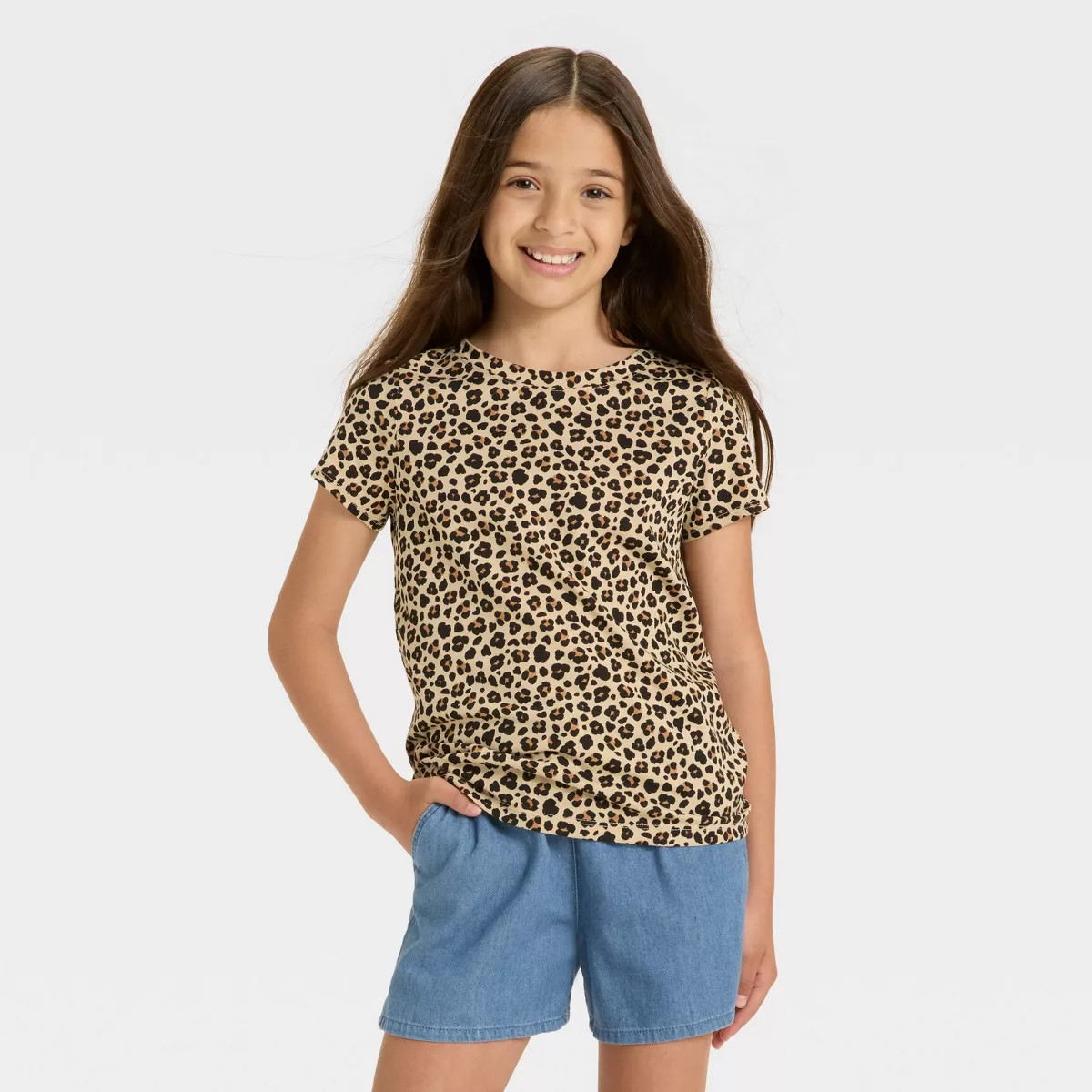 Girls' Short Sleeve Classic Fit T-Shirt - Cat & Jack™ | Target