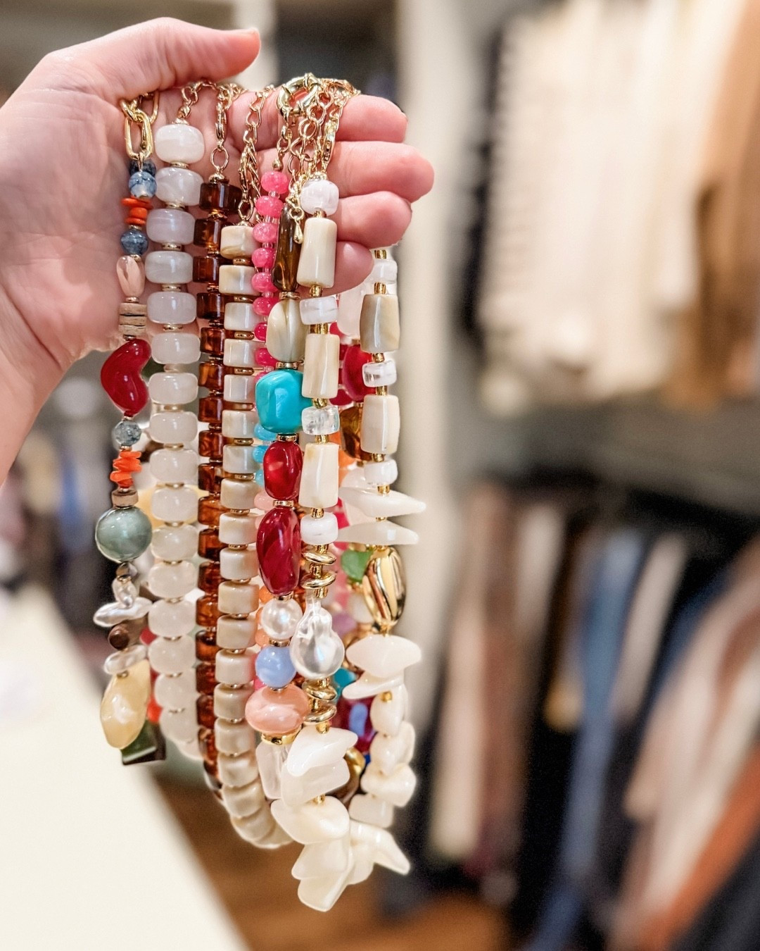 The easiest way to elevate any outfit! ✨

These Amazon necklaces are all under $20 and make such a statement. Whether you're layering them with your everyday basics or adding the finishing touch to a simple dress, they're the kind of accessories that instantly make an outfit feel more polished and put together.

They're affordable, versatile, on trend, and perfect for summer—but honestly, you'll wear them year-round!

Amazon Finds, Amazon Fashion, Amazon Jewelry, Statement Necklaces, Layered Necklaces, Gold Jewelry, Fashion Jewelry, Affordable Jewelry, Jewelry Under $20, Jewelry Finds, Everyday Jewelry, Statement Accessories, Outfit Accessories, Summer Style, Summer Accessories, Vacation Style, Resort Wear, Neutral Style, Classic Style, Elevated Basics, Outfit Inspiration, Capsule Wardrobe, Affordable Fashion, Amazon Style, Women's Fashion, Everyday Style, Trendy Accessories, Fashion Favorites, Style Finds, Jewelry Collection, Closet Staples, Finishing Touch, Chic Style, Designer Look for Less

#LTKootd #LTKmomlife #LTKdayinmylife