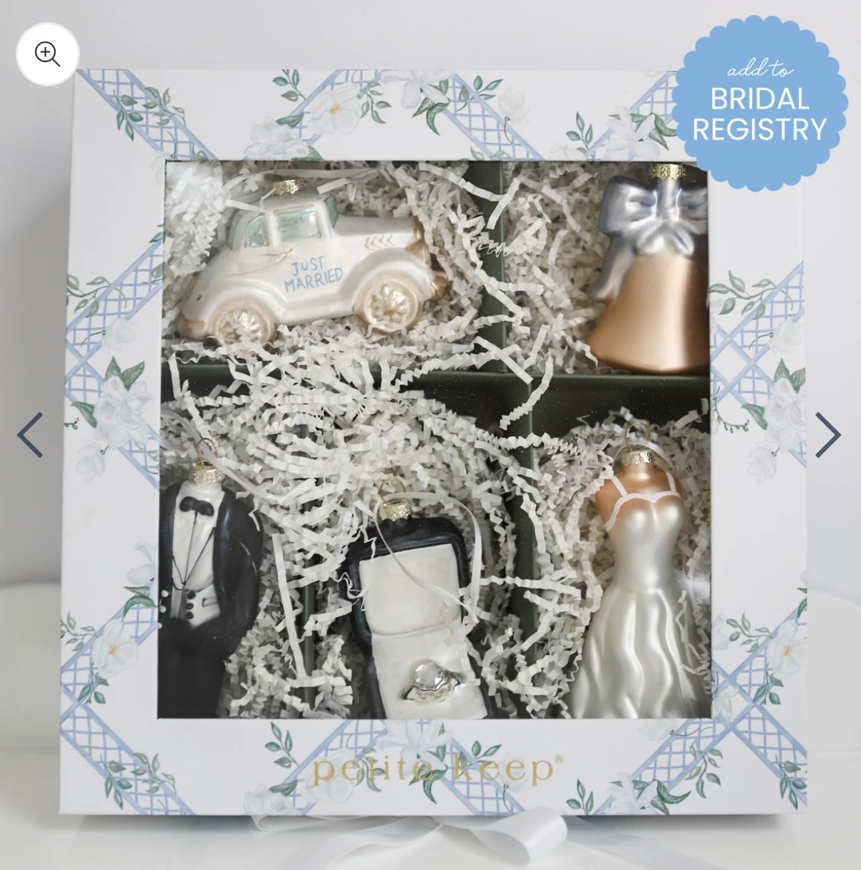 Obsessed is an understatement!!! These Petite Keep heirloom bridal ornaments are the perfect keepsake for our first Christmas married!🤍😍

#LTKSeasonal #LTKStyleTip #LTKHoliday