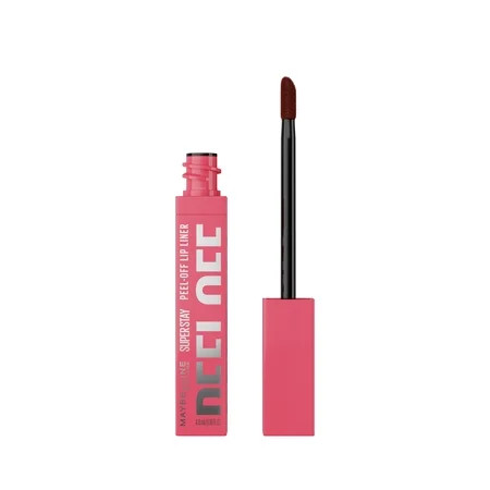 Maybelline Super Stay Peel-Off Lip Liner Stain, Buildable Tinted Lip Color, Dawn, 0.16 fl oz | Walmart (US)