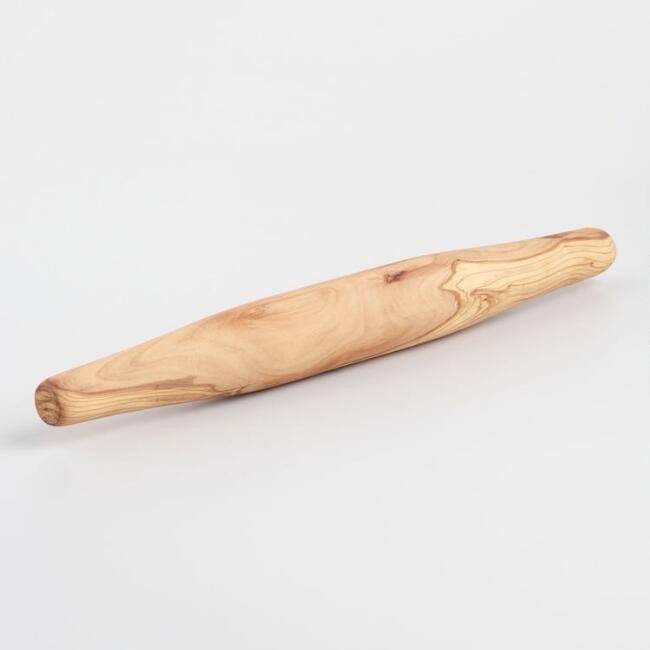 Olive Wood Tapered Rolling Pin | World Market