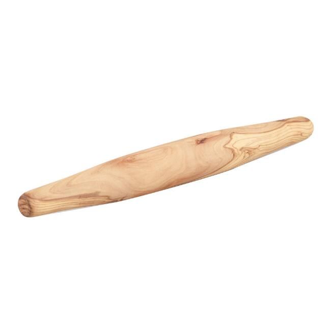 Olive Wood Tapered Rolling Pin | World Market