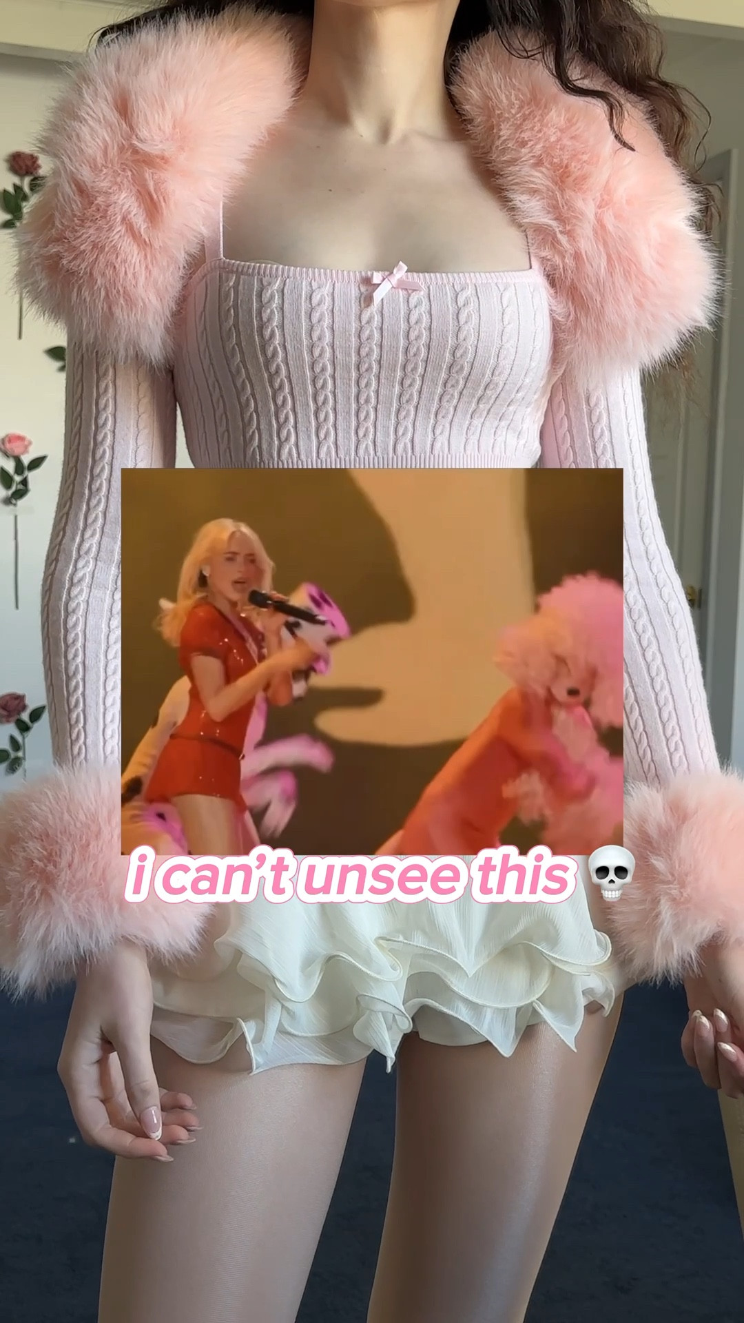 ik the @Sabrina Carpenter #coachella poodles were a bit controversial but personally I thought they were hilarious. The only problem is that’s what I’m gonna think of every time I wear this @Angel Ruche bolero now 🐩🎀 (gifted) 

#festivalseason #fashionhacks #outfitinspo #coachellaoutfit 

#LTKootd #LTKgrwm #LTKFestival