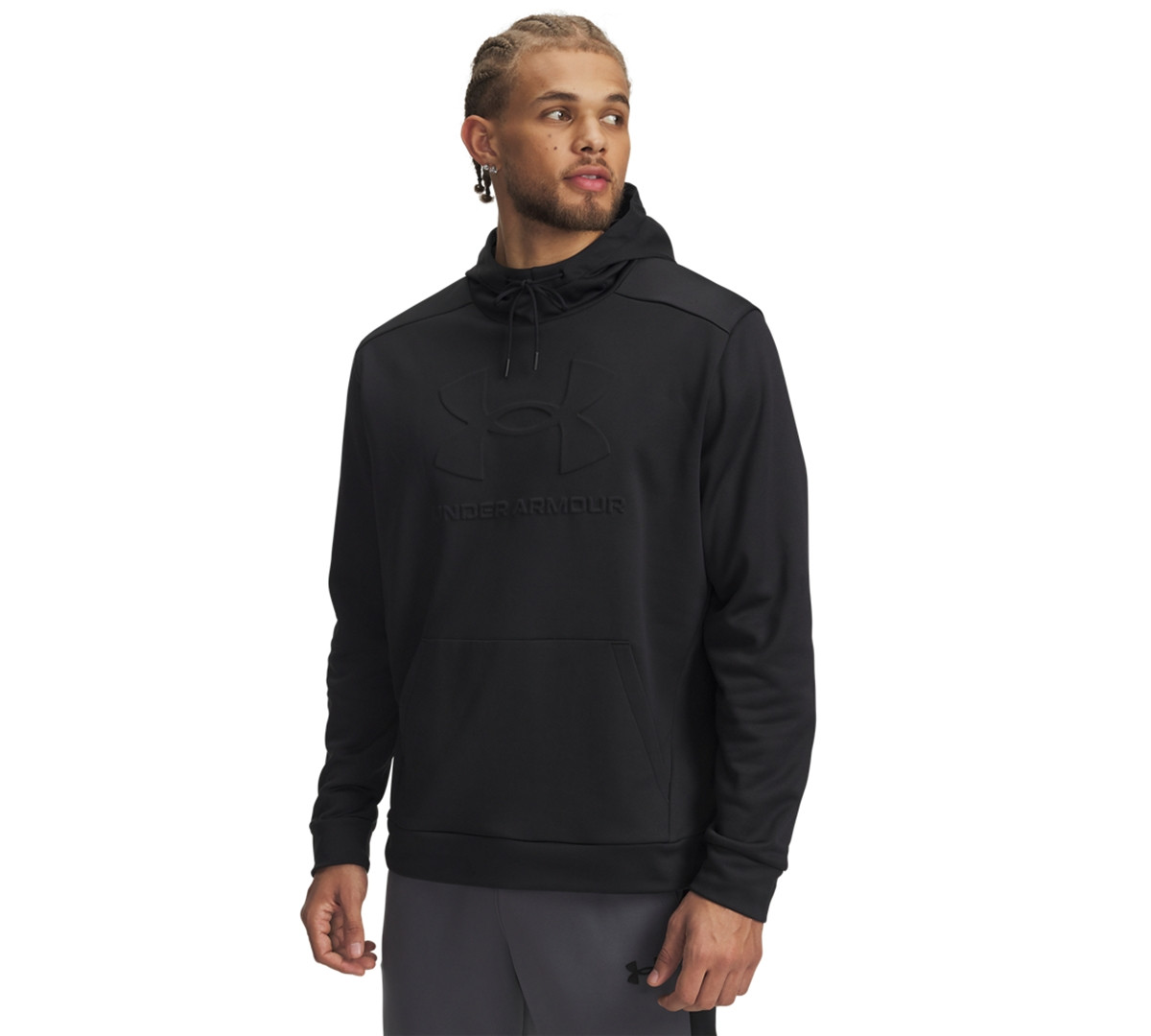 Under Armour Men's Long Sleeve Hoodie - Black | Macy's