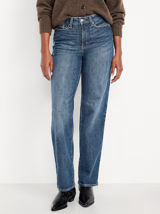 High-Waisted OG Loose Jeans | Old Navy (US)