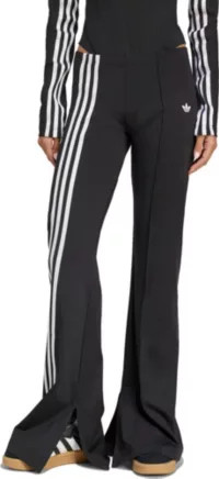 adidas Originals Women's Ribbon Off Placed 3-Stripes Flared Pants | DICK'S Sporting Goods