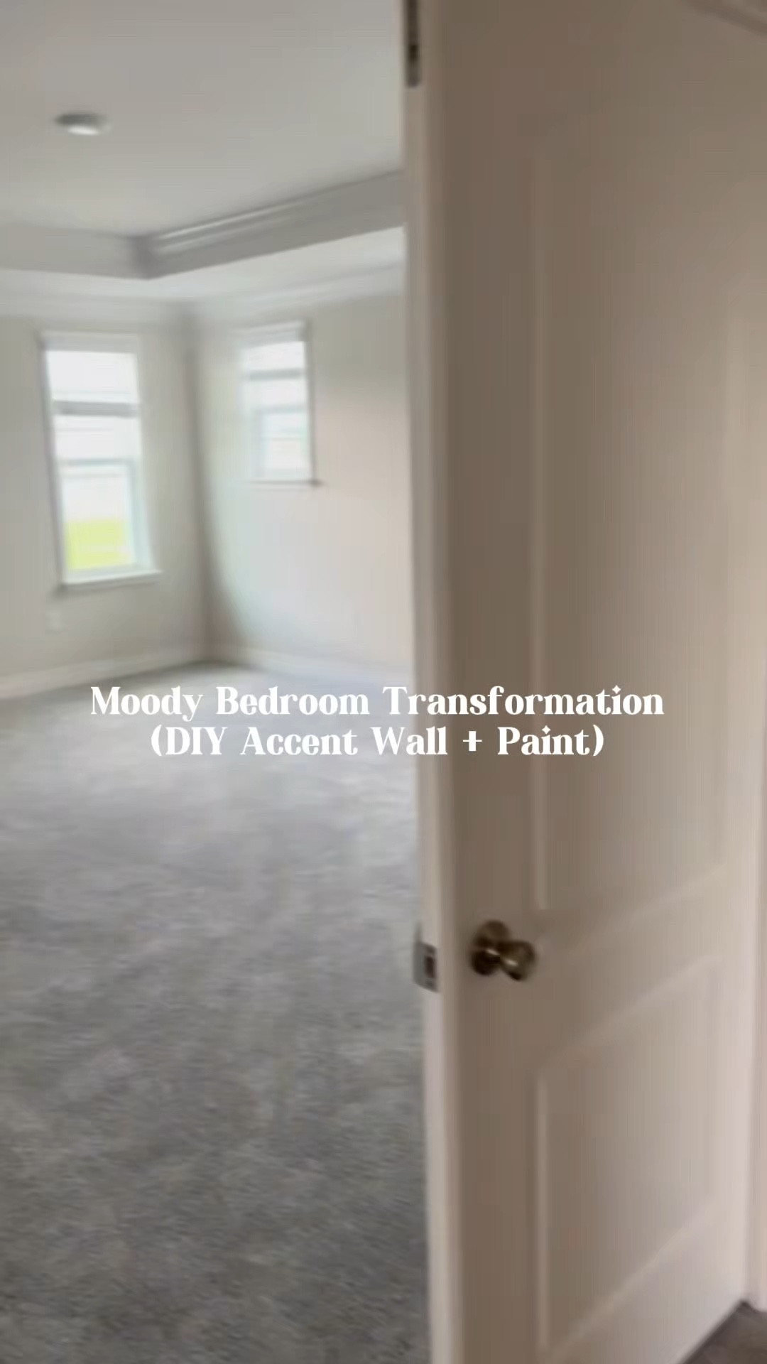 We took our empty master bedroom and turned it into a cozy, moody space using paint and a simple DIY (stick on) wall trim accent wall.

I painted the one wall and tray ceiling and did a little DIY on the bench to make it look way more upscale for $16!

If you’re looking for master bedroom ideas, DIY accent wall inspiration, or ways to make your bedroom feel more finished, this is such an impactful upgrade.

Paint color: SW Roycroft Bronze Green 

Linked everything I could and similar options for my bed becasue it isn’t made anymore.

#bedroommakeover #masterbedroom 

#LTKHome