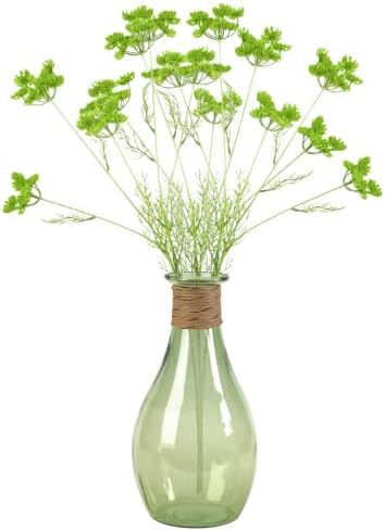 3PCS Artificial Flowers, Yellow Lace Flower, Fennel Flower, Gypsophila Flowers, Faux Milkweed Flo... | Amazon (US)